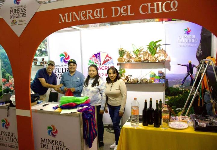 Hidalgo presente en Tianguis Nacional de Pueblos Mágicos