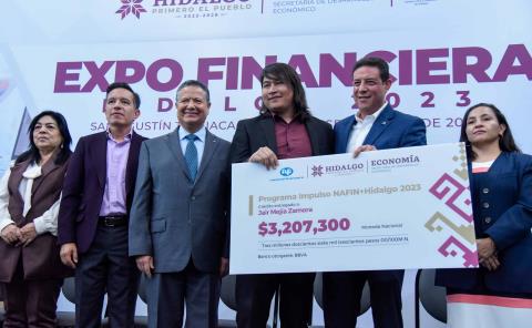 Más de 877 Millones de Pesos destinados al Impulso de MiPyMES en Hidalgo