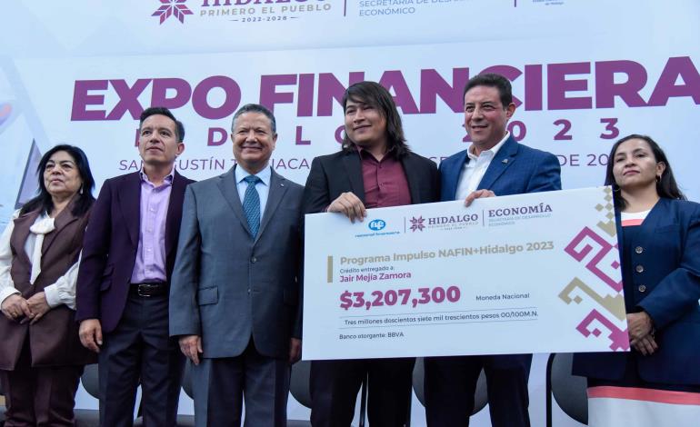 Más de 877 Millones de Pesos destinados al Impulso de MiPyMES en Hidalgo