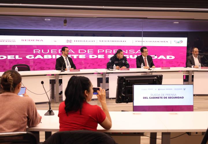 Gabinete de Seguridad asegura a presunto responsable de feminicidio en Apan