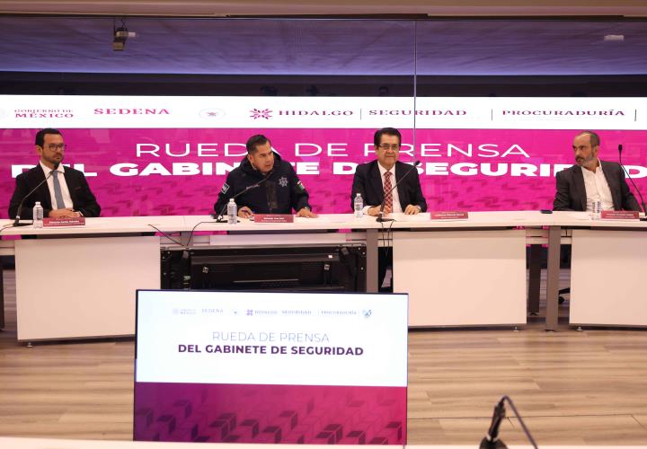 Gabinete de Seguridad asegura a presunto responsable de feminicidio en Apan