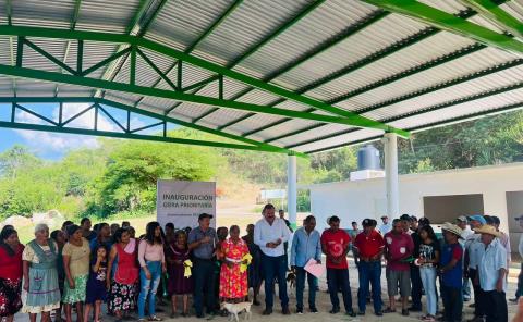 Inauguran Galera en La Soledad