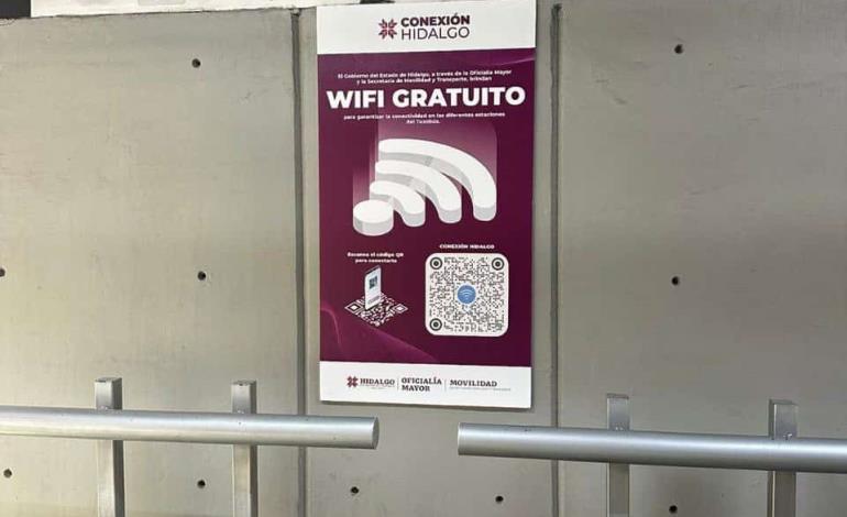 WI-FI sin costo en estaciones del Tuzobús