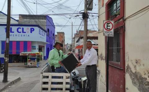 Ecología hizo entrega de basura electrónica 
