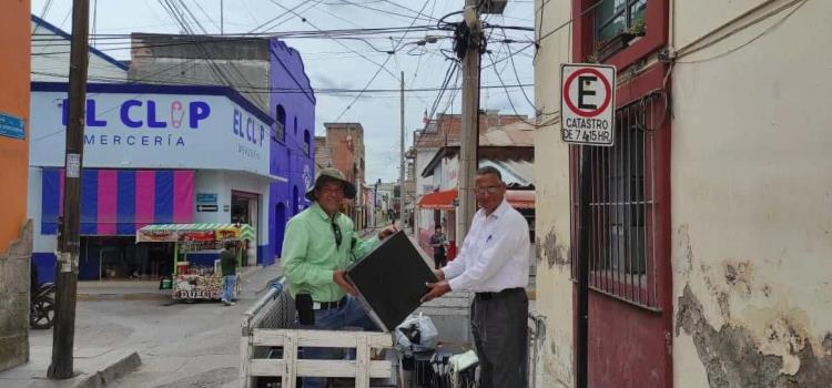 Ecología hizo entrega de basura electrónica 