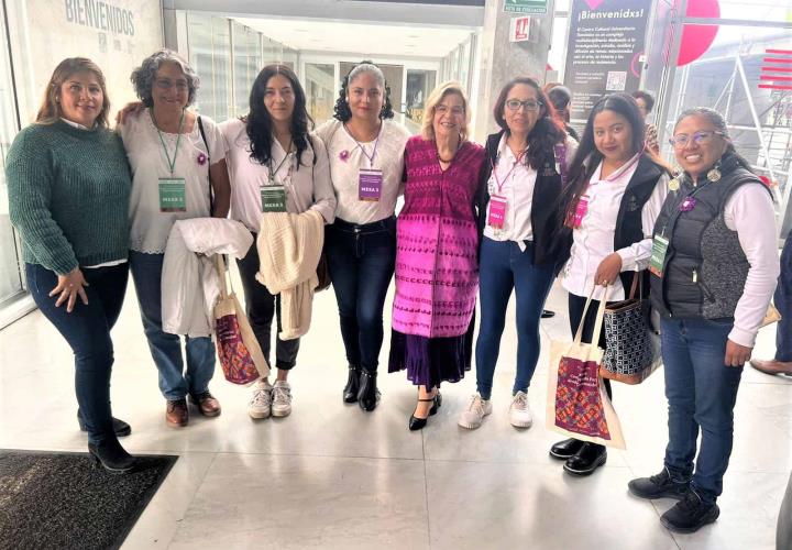 Hidalgo presente en el diálogo nacional "Mujeres construyendo paz desde la comunidad" 