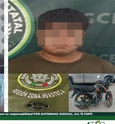 Cayó con arma prohibida