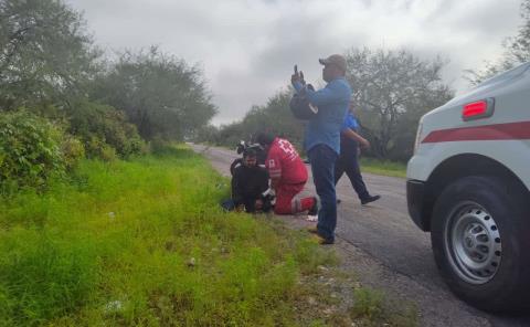 MOTOCICLISTA QUEDÓ GRAVE
