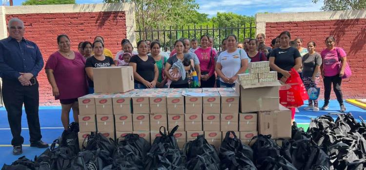 Entregaron más "Costalitos Nutritivos" en comunidades 