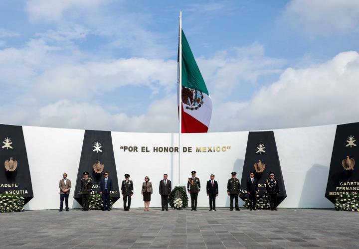 Encabeza Julio Menchaca 177 aniversario de la Gesta Heroica de Chapultepec