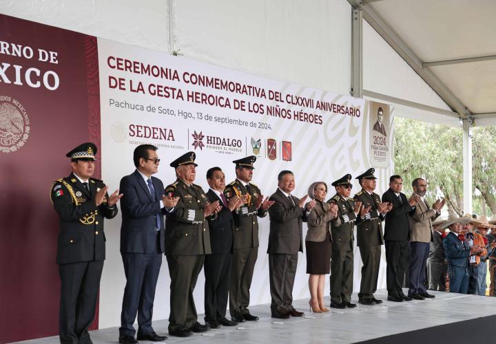 Encabeza Julio Menchaca 177 aniversario de la Gesta Heroica de Chapultepec