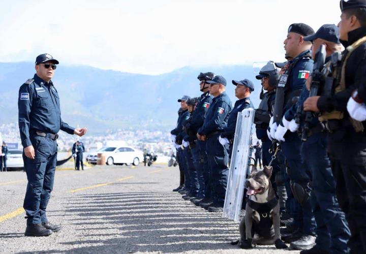 Realizan pase de revista a personal de la SSPH que participará en desfile  