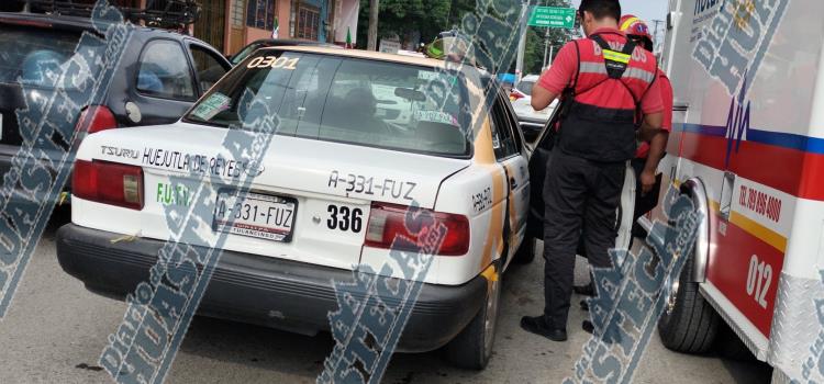 Lesionado en choque