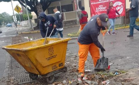 Atendieron afectaciones que causaron las lluvias
