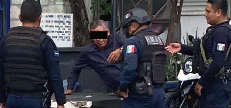 Envalentonado tipo fue detenido 