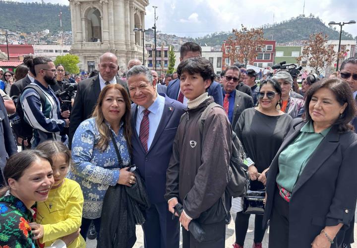 Recorre Gabinete de Gobierno Centro Histórico de Pachuca