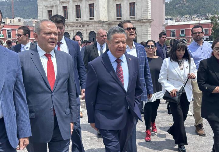 Recorre Gabinete de Gobierno Centro Histórico de Pachuca