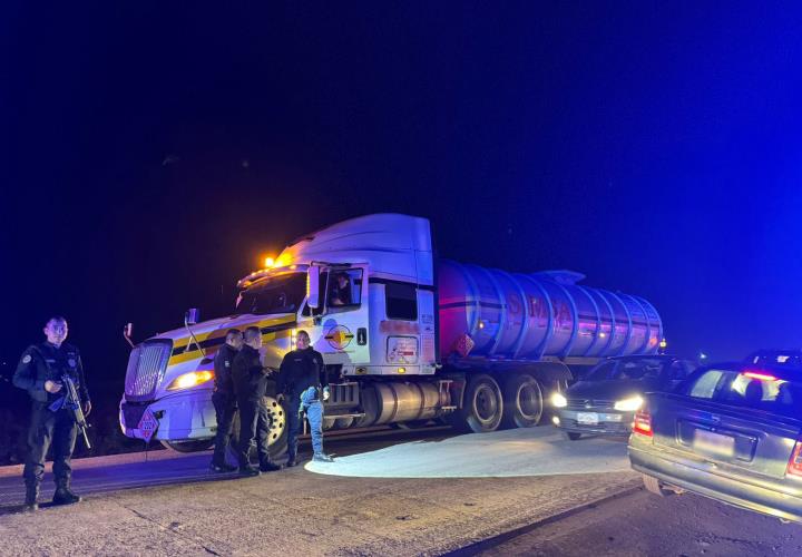 Detiene Policía Estatal a sujeto por r0bo de tractocamión que transportaba diésel   