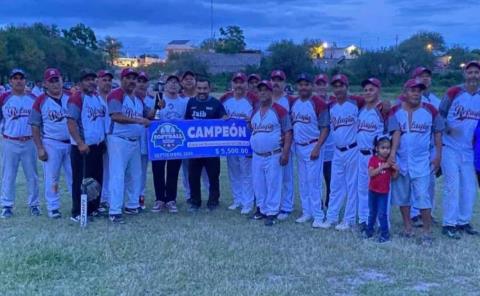 El Refugio, monarcas del softbol
