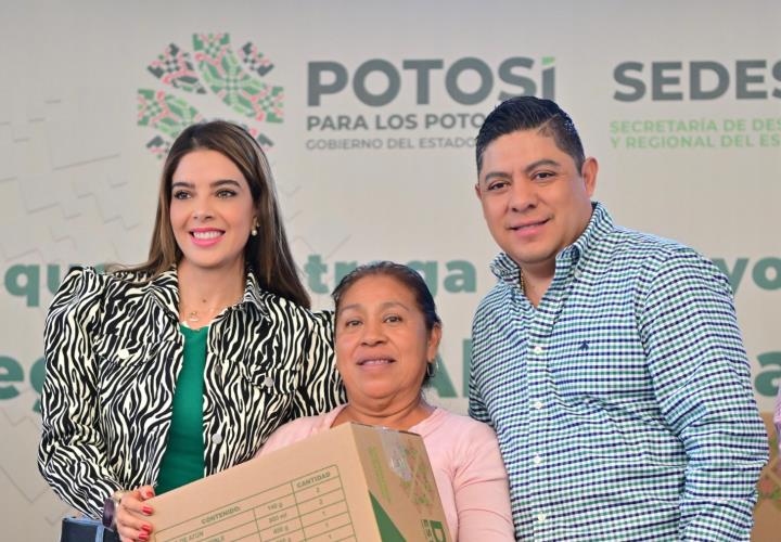 Gallardo anuncia entrega de programa alimentario cada 45 días