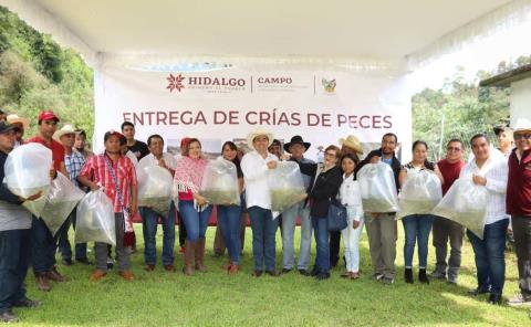 Apoya SADERH a mujeres del campo, con la entrega de Huertos Familiares
