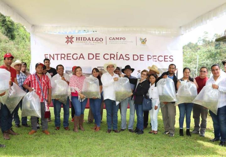 Apoya SADERH a mujeres del campo, con la entrega de Huertos Familiares