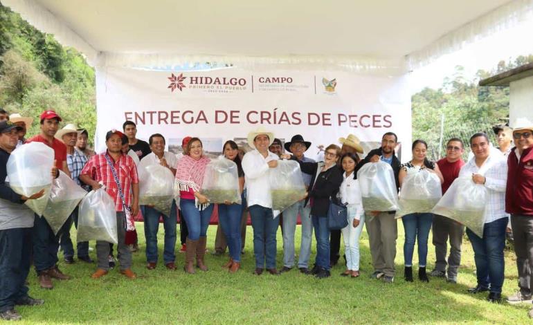 Apoya SADERH a mujeres del campo, con la entrega de Huertos Familiares