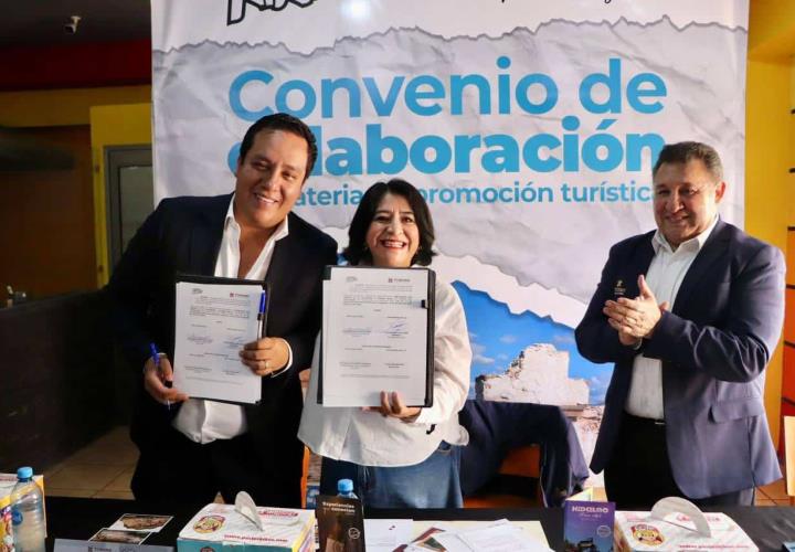 Secretaría de Turismo de Hidalgo y Pastes Kiko´s firman convenio para impulsar la promoción turística del estado