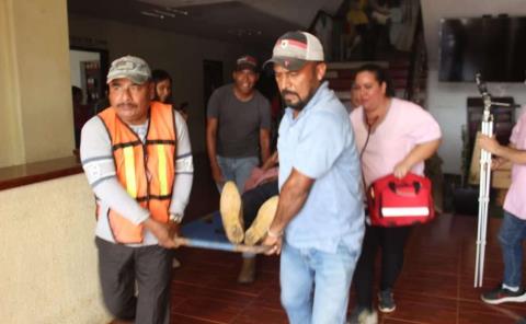 En Huautla y Atlapexco Alcaldías realizaron Simulacro Nacional
