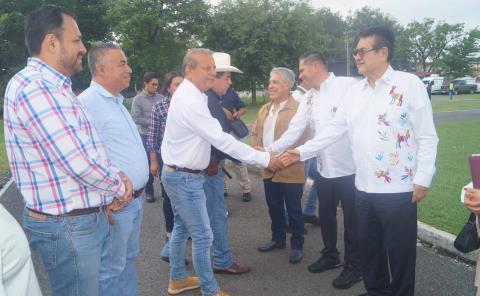 Secretario de Gobierno presenta a nuevo subsecretario en la Huasteca
