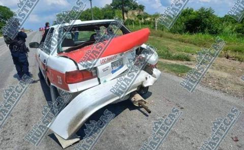 Camioneta chocó contra ruletero
