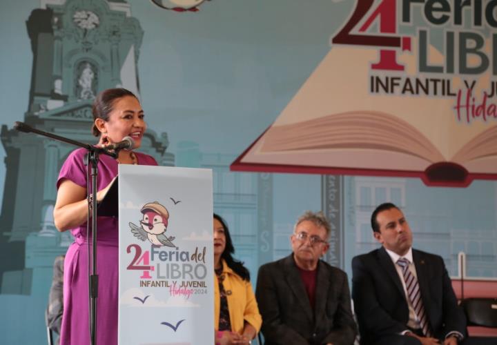 Inauguran la Feria del Libro Infantil y Juvenil Hidalgo 2024