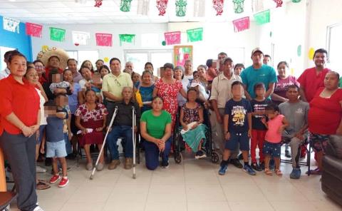 UBR efectuó convivió con los pacientes 
