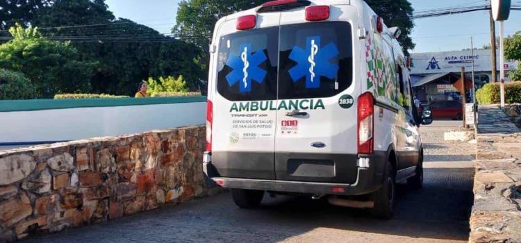 HOMBRE MURIÓ EN AMBULANCIA        