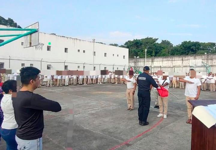 Fortalecen acciones cívicas en centros penitenciarios 