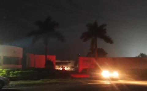 INCENDIO EN LA ZONA INDUSTRIAL       
